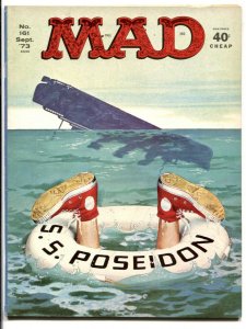 Mad Magazine #161 1973-Poseidon Adventure parody cover F/VF