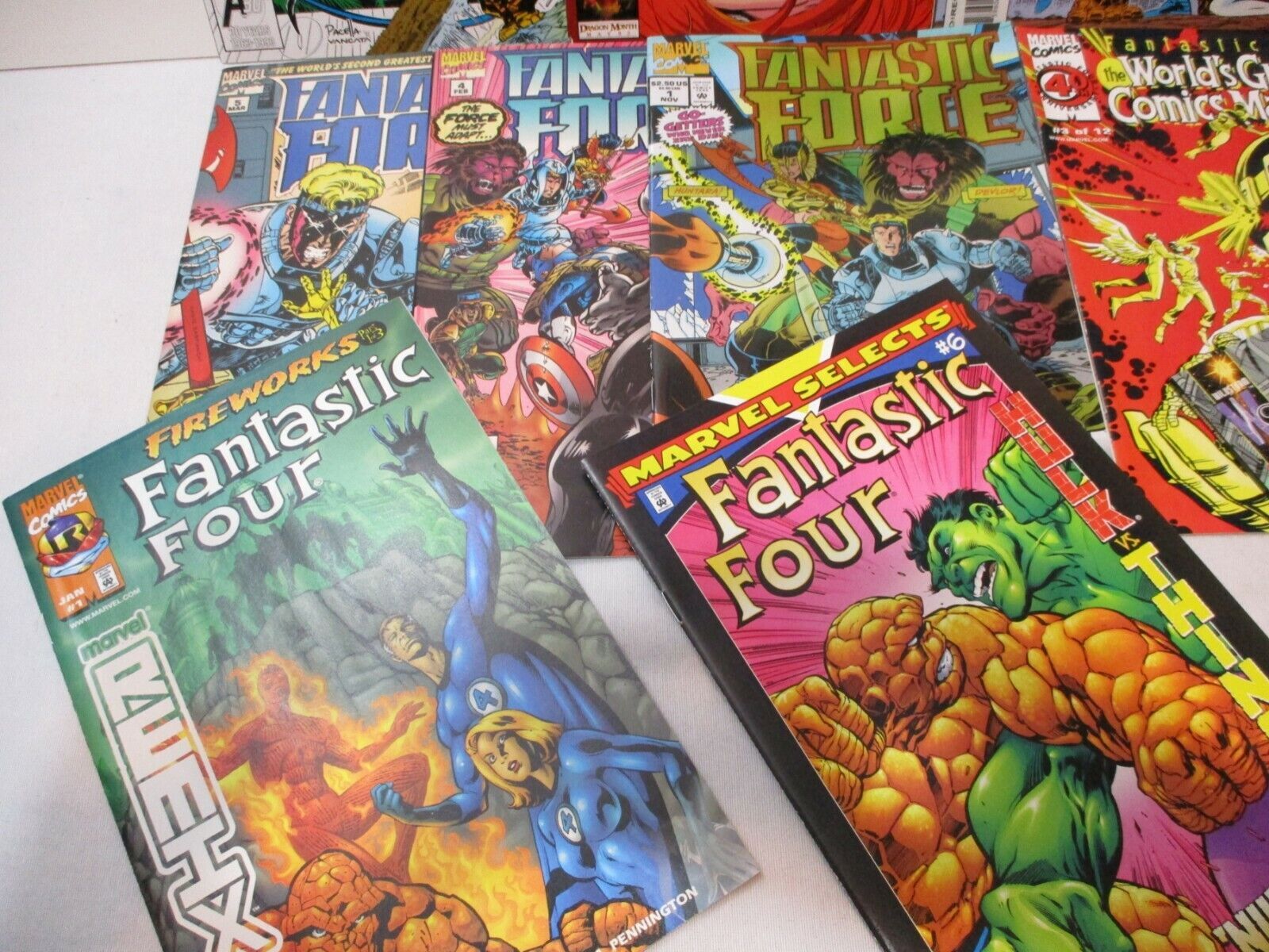 Fantastic Four Unlimited 1, 2, 3 And More FF 14 Comics in Lot