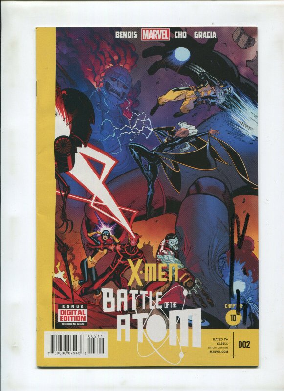 X-MEN BATTLE OF THE ATOM #2 (9.0 OB) SIGNED BY ESAD RIBIC