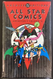 DC Archives All Star Comics Vol. 6 #24-28 Gardner Fox erratum sticker HC - 2000