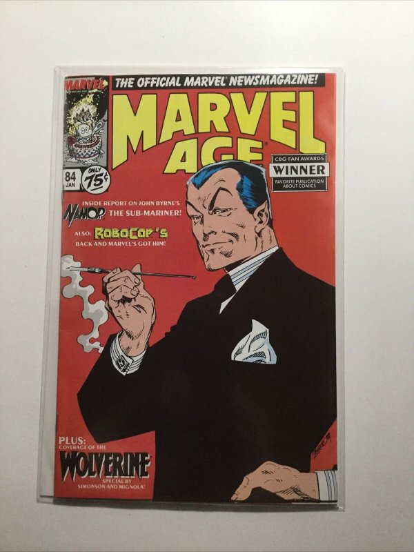 Marvel Age 84 Near Mint Nm Marvel