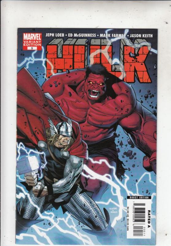 Hulk Variant #5 (Aug-99) NM Super-High-Grade Hulk, Bruce Banner