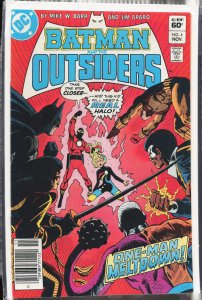 Batman and the Outsiders #4 (1983) Batman and the Outsiders