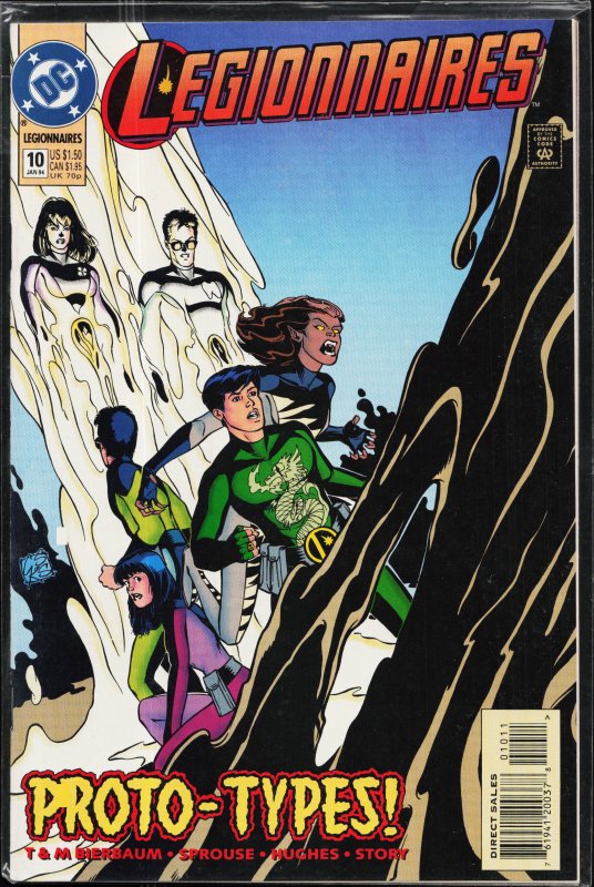 Legionnaires #10 (1994) Legion of Super-Heroes