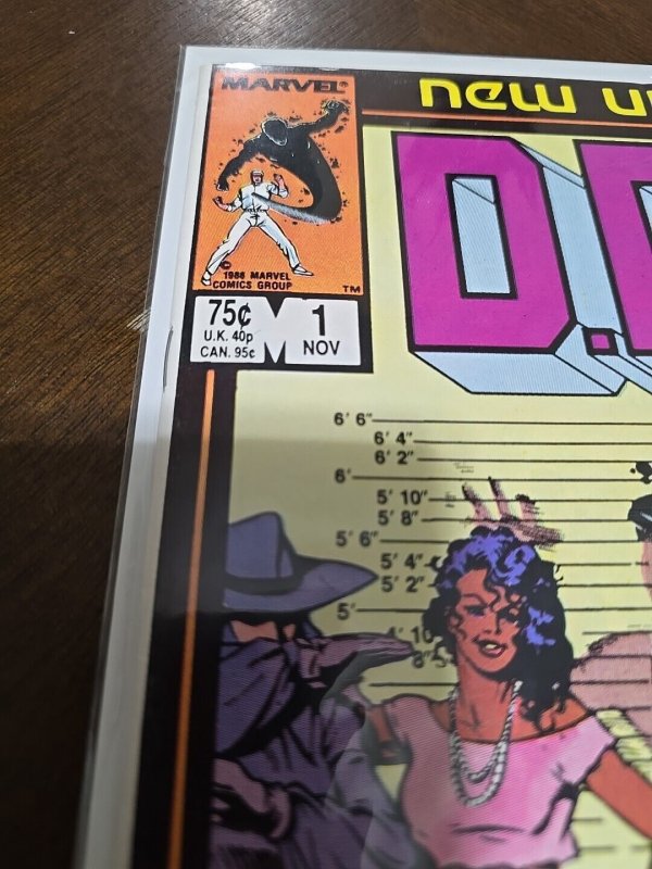 D.P.7 #1 New Universe * 1986 Marvel Comics *