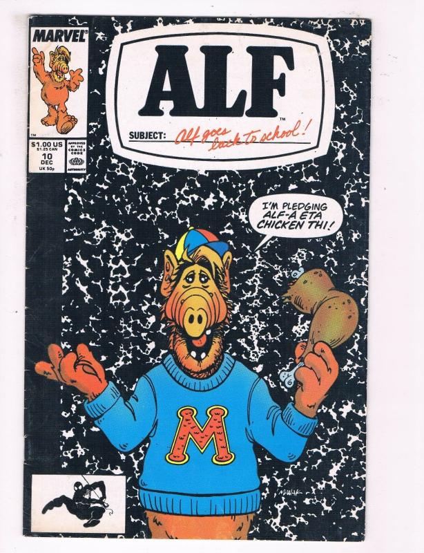 Alf #10 VG Marvel Bronze Age Comic Book DE5