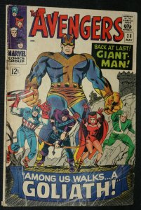 Avengers #28 - 1st Appearance of the Collector (Grade 3.0) 1966