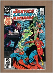 Justice League of America #237 DC Comics 1985 Superman Flash NM- 9.2