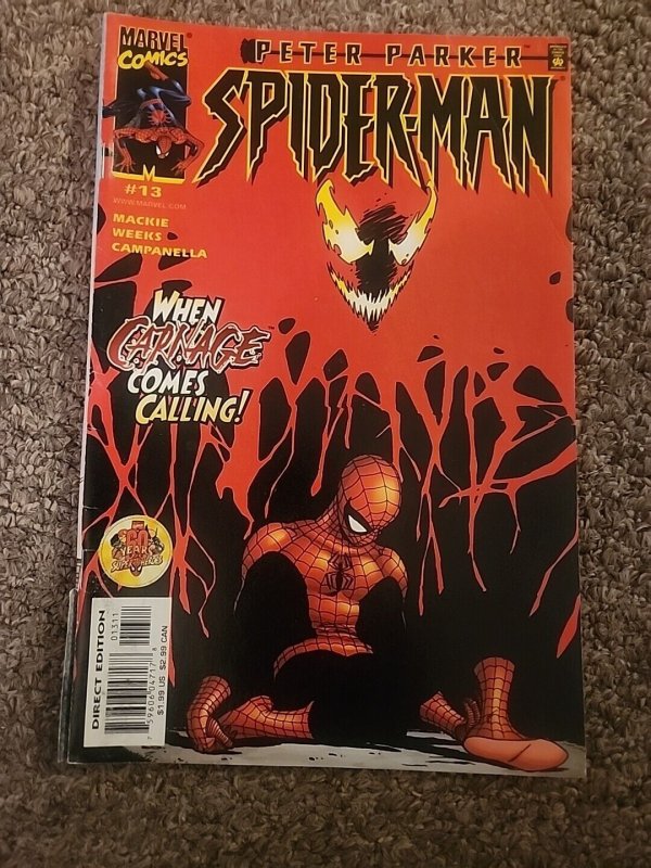 Spider-man Peter Parker VOL 2 #5, 13 ( X 2), 16, 46.  Venom  Carnage.
