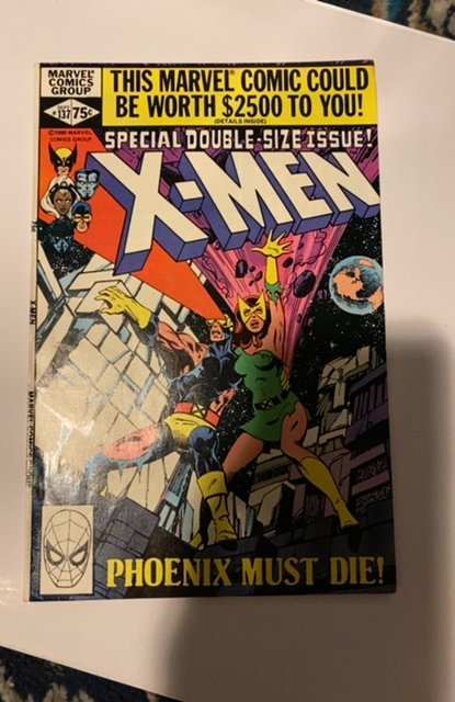 X-Men #137 VF Death of Phoenix Vintage Marvel Comic 1980