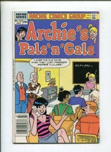 ARCHIES PALS N GALS #182 (9.2) GAP FLAP 1986