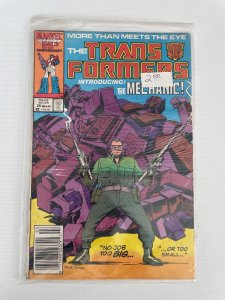 The Transformers # 26 FN Marvel Comic Book Optimus Prime Megatron Bee 8 J248
