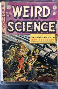 Weird Science #17 (1953)used in PoP, Williamson art,Wood Art and cover