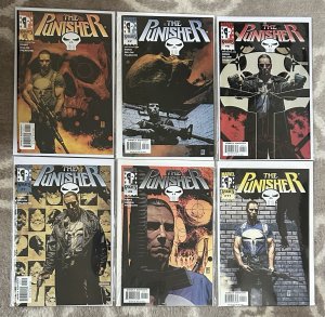 Punisher #1,2,6,7,9,11 Series 5 2000 NM Lot