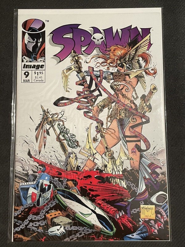 Image Comic Spawn #9 March 1993 - Comic Book