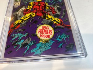 Iron Man (1968) # 1 (CGC 6.5 OWWP) Origin Iron Man Retold • Gene Colan Cover