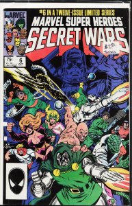 Marvel Super Heroes Secret Wars #6 (1984) Buckaroo Banzai [Key Issue]