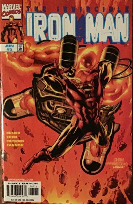 IRON MAN VOLUME 3 (1998)#1,2,4,5,6,7,8,9 ALL NM CONDITION 8 BOOK LOT