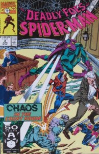 Spider-Man Deadly Foes, The #2 Marvel Comics June Jun 1991 VFNM