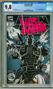 Iron Man #282 (1992) CGC 9.8! 1st Full Appearance of War Machine!