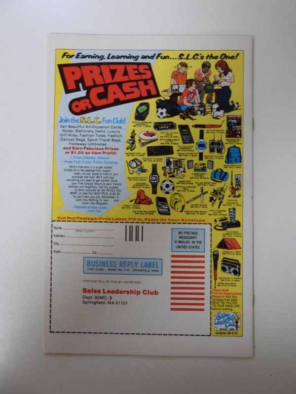 Marvel Super Hero Contest of Champions #1 Direct Edition (1982) VF condition