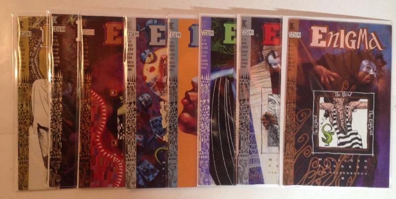 Enigma 1-8 Complete Near Mint Lot Set Run Milligan