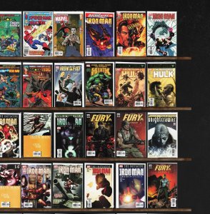 Huge Lot 140+ Comics with Marvel Team Up, Iron Man, Incredible Hulk & More!