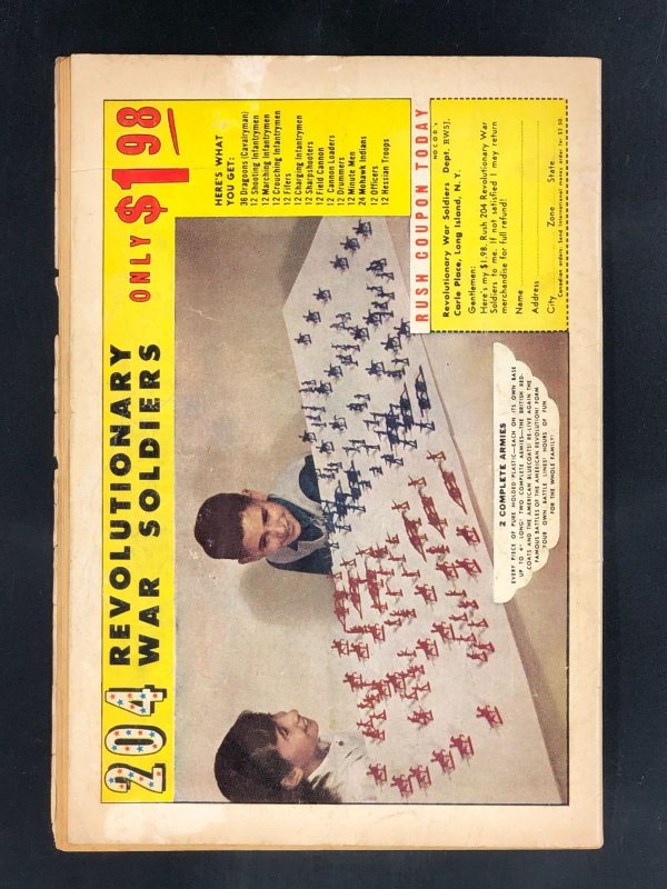 Our Fighting Forces #71 (1962) Plagiarized Artwork by Roy Lichtenstein