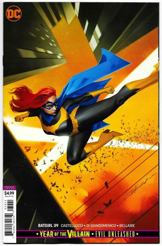 Batgirl #39 Dekal YOTV Card Stock Variant (DC, 2019) NM