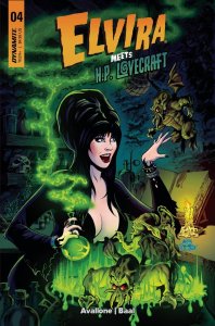 Elvira Meets HP Lovecraft # 4 Cover A NM Dynamite 2024 Pre Sale Ships May 22nd