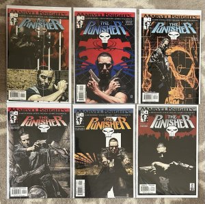 Punisher #1,2,3,4,5,6 Series 6 2001 NM Lot Marvel Knights