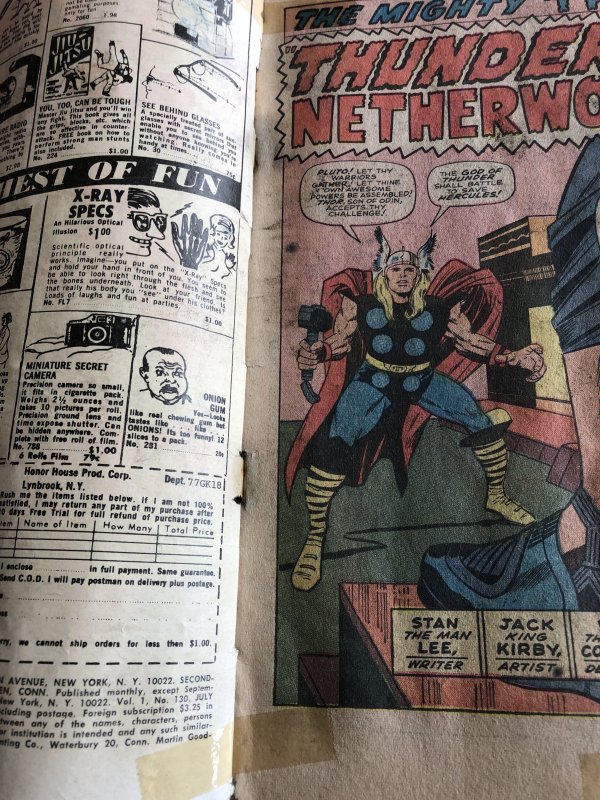 Thor 130,FR, Lee and Kirby &other all-stars !!