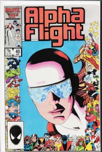 Alpha Flight #40 (1986) Alpha Flight
