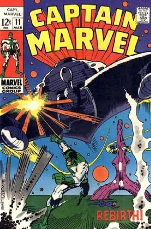 Captain Marvel #11 (ungraded) stock photo / SMC