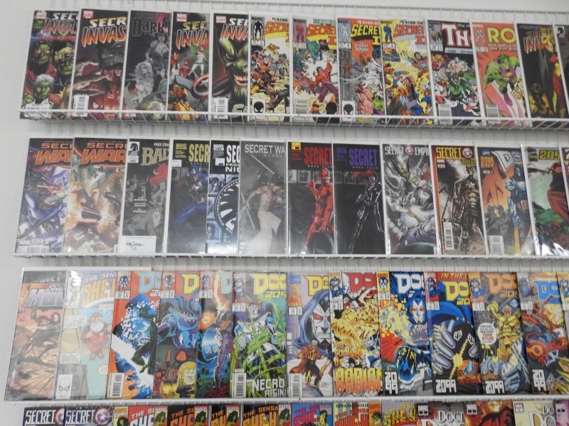 Huge Lot of 190+ Comics W/ She-Hulk, Dr. Doom, Secret Invasion Avg VF Condition!