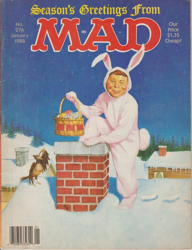 MAD MAGAZINE #276 - HUMOR COMIC MAGAZINE