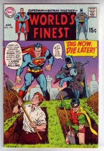 World's Finest #195 (Aug-70) VF High-Grade Superman, Batman