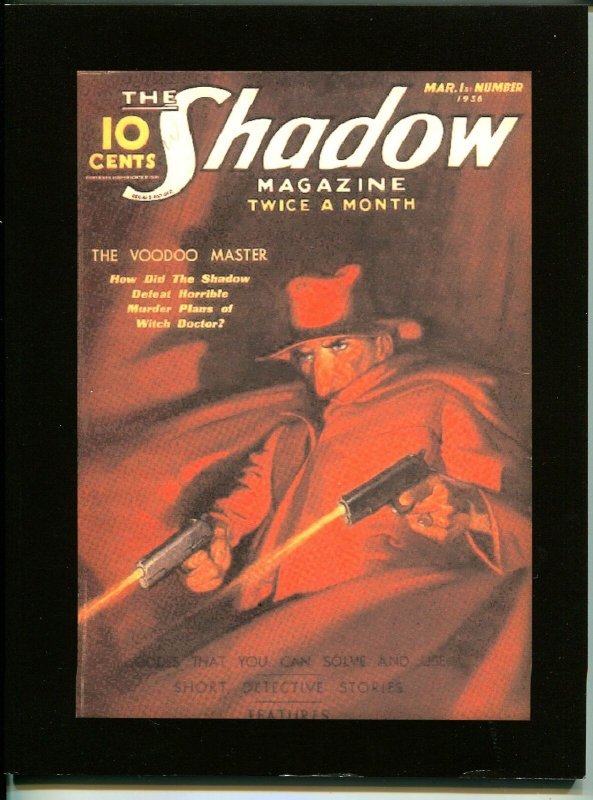 Shadow Pulp Reprint 2006-Voodoo Master-Maxwell Grant-5/1/1936 publish date-NM