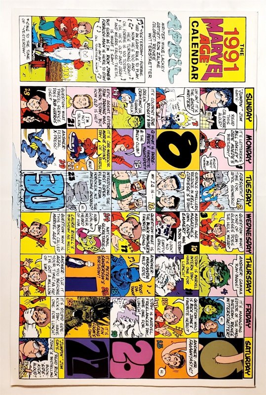 Marvel Age #100 (May 1991, Marvel) FN/VF