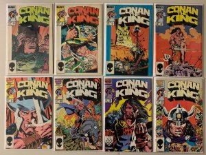 Conan the King comics lot #29-55 last issue 25 diff avg 6.0 (1985-89)