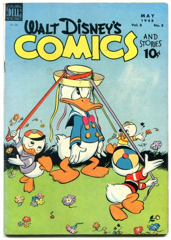 Walt Disney's Comics and Stories #92 1948- Donald Duck VG+