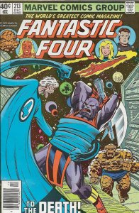 Fantastic Four #213 (1979) - Terrax ! Galactus ! MCU VF/NM