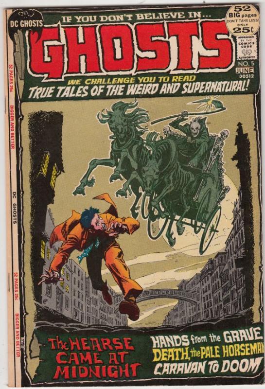 Ghosts #5 (Jun-72) VF/NM High-Grade 