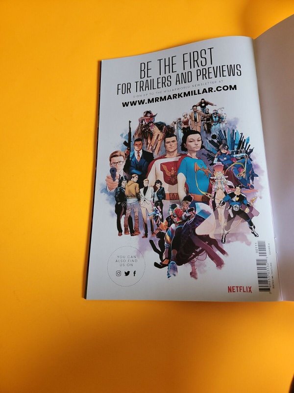 2021 JUPITERS LEGACY REQUIEM 1  BLANK COVER NM RIP JP LEON