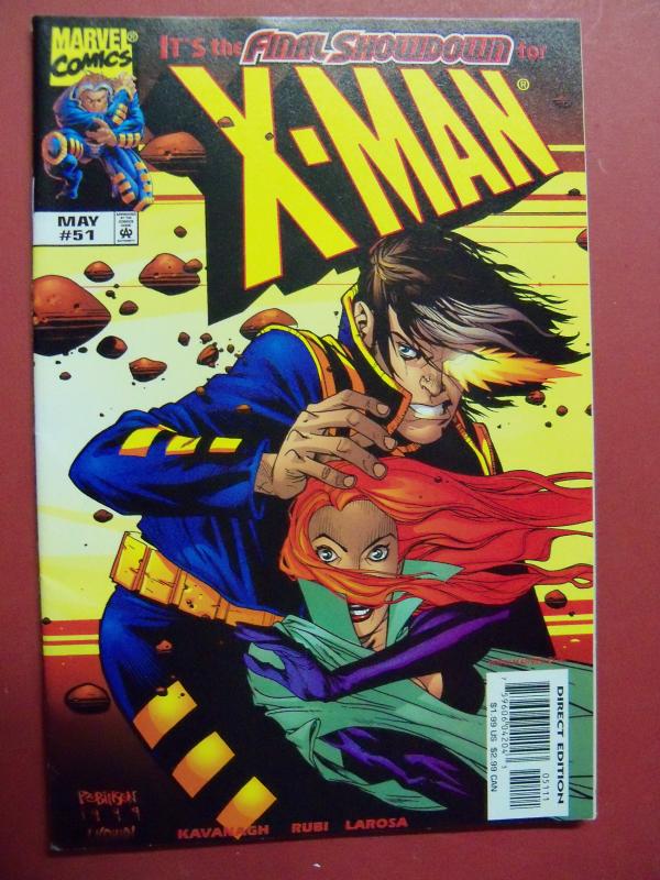 X-MAN #51  (9.0 to 9.2 or better)  MARVEL COMICS