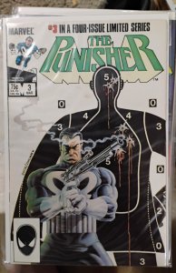 THE PUNISHER   # 3   1986   marvel  key mini series  ZECK MINI SERIES
