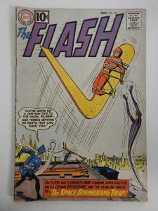 The Flash #124 (1961) The Space Boomerang Trap! VG- Condition!