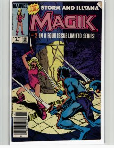Magik (Storm and Illyana Limited Series) #2 (1984) Magik