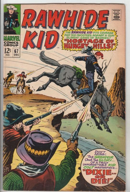 Rawhide Kid #67 (Dec-68) FN/VF+ High-Grade Rawhide Kid