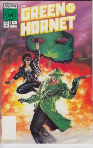 GREEN HORNET #6 (1990) Glossy VF, white paper!